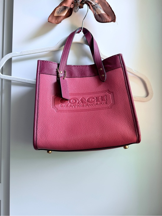 Coach Handbags - COACH field tote Colorblock 22 pink bag.